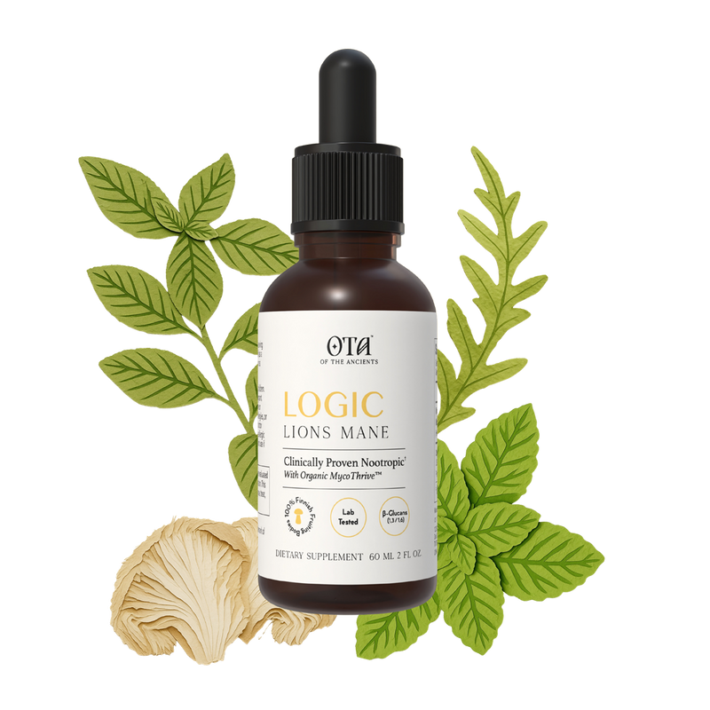 Logic Lion's Mane tincture bottle