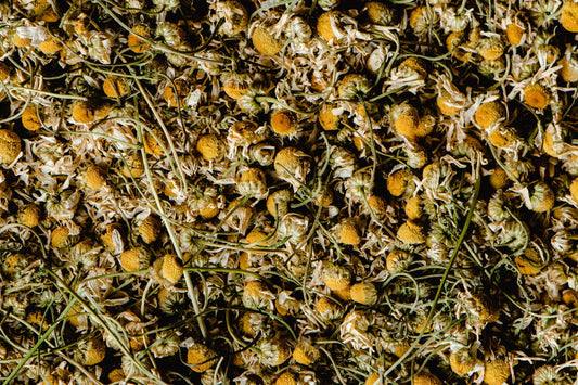 Dried adaptogenic roots and herbs